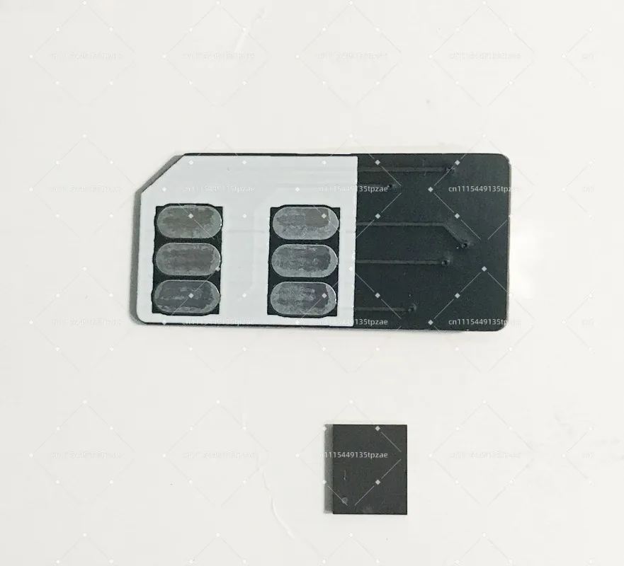 Solder-Free eSIM Micro Card Adapter Board 5PCS 5×6mm SMT Chip Holder Reverse Insertion Mobile Circuit Test Accessory