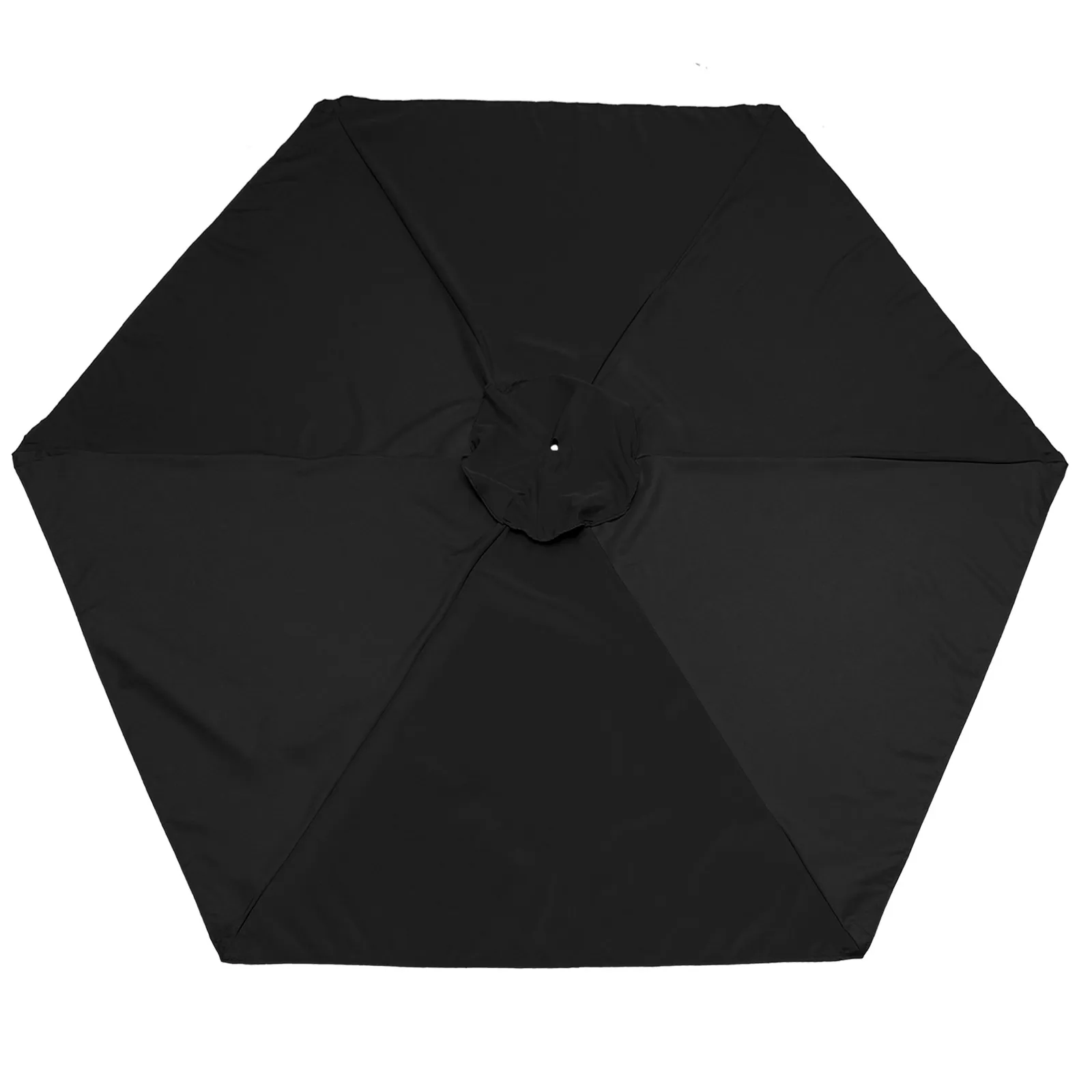 

Replacement Umbrella Canopy Outdoor Durable Polyester Cover Sun Rain Protection Ventilation Design for Patio Beach Yard Frame