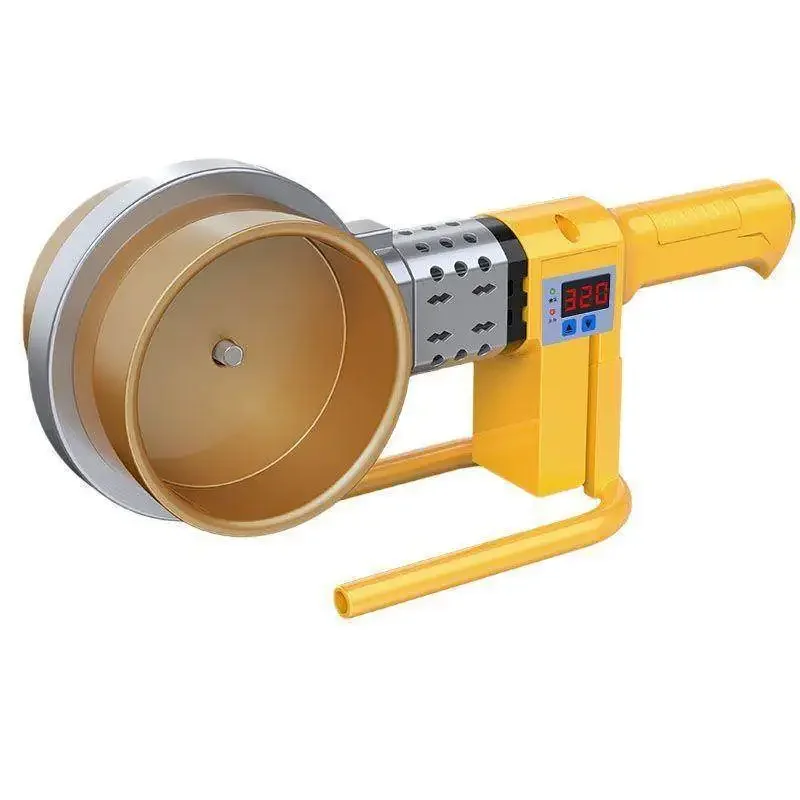 control hot melt PE110 butt ppr75 hot melt machine 3200w rate plastic welding machine water and electricity heat container