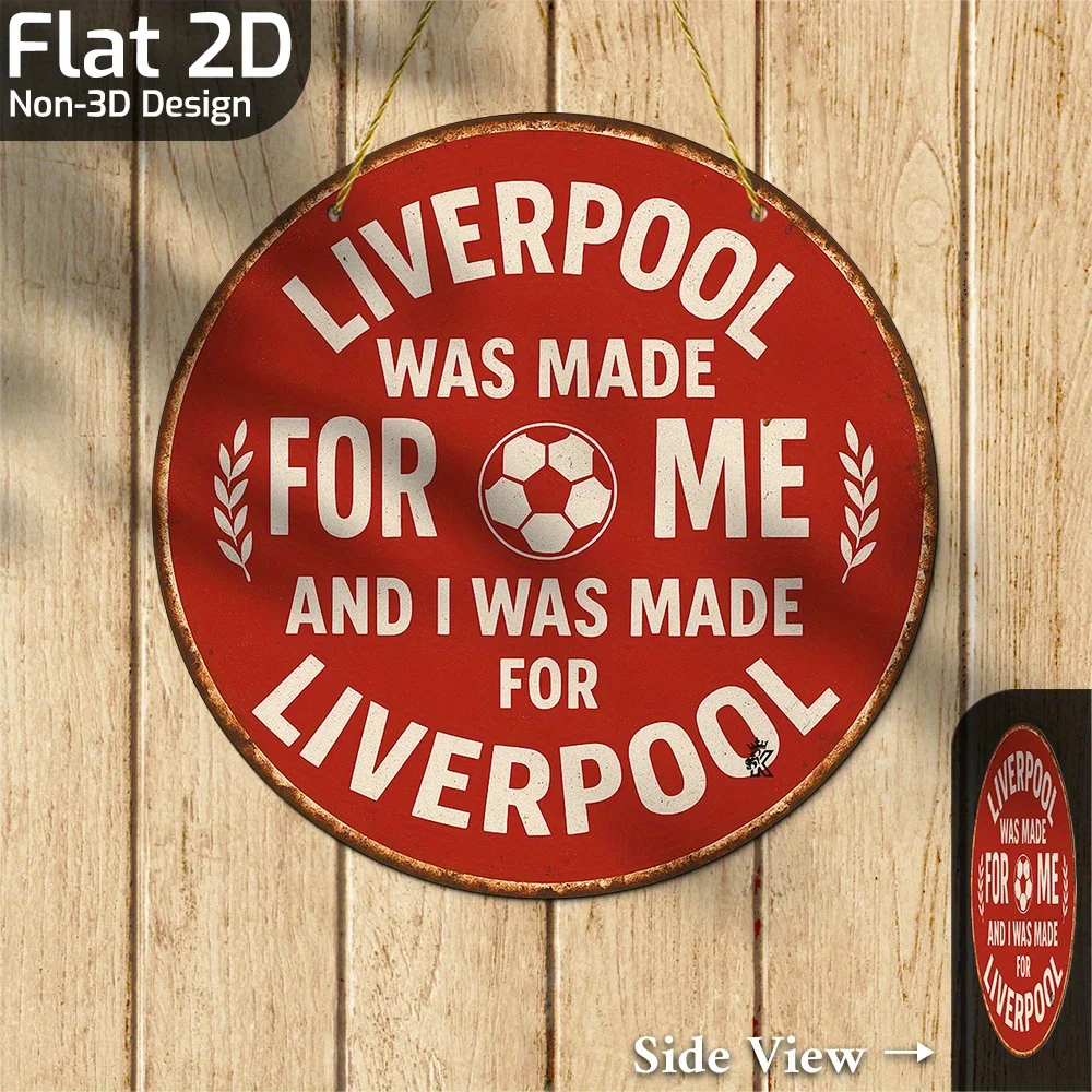 Blechschild - Liverpool Was Ma – Home Office Liverpool Bewertung und Preis