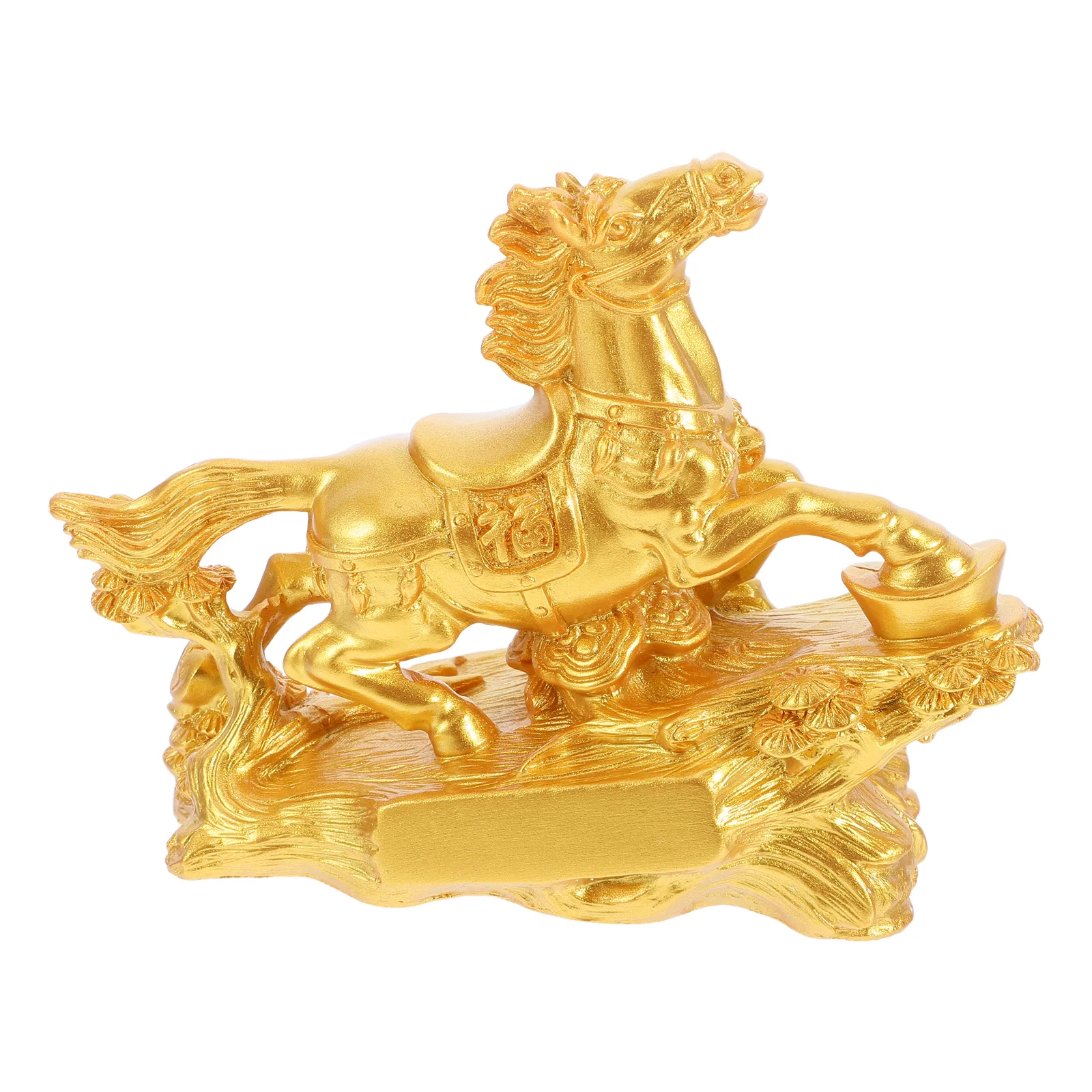 

Zodiac Horse Ornaments Office Decor Crafted Figurine Statues for Home Chinese New Year Figurines Resin Sculptures