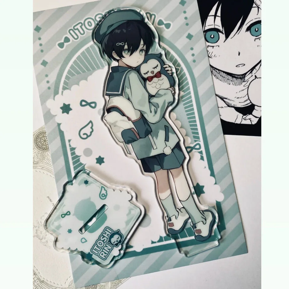 이토시 린과 나기 하이 뷰티 플라크의 뉴 애니메이션 주변 코스프레 블루 락 프리즌 아크릴 데스크탑 장식품