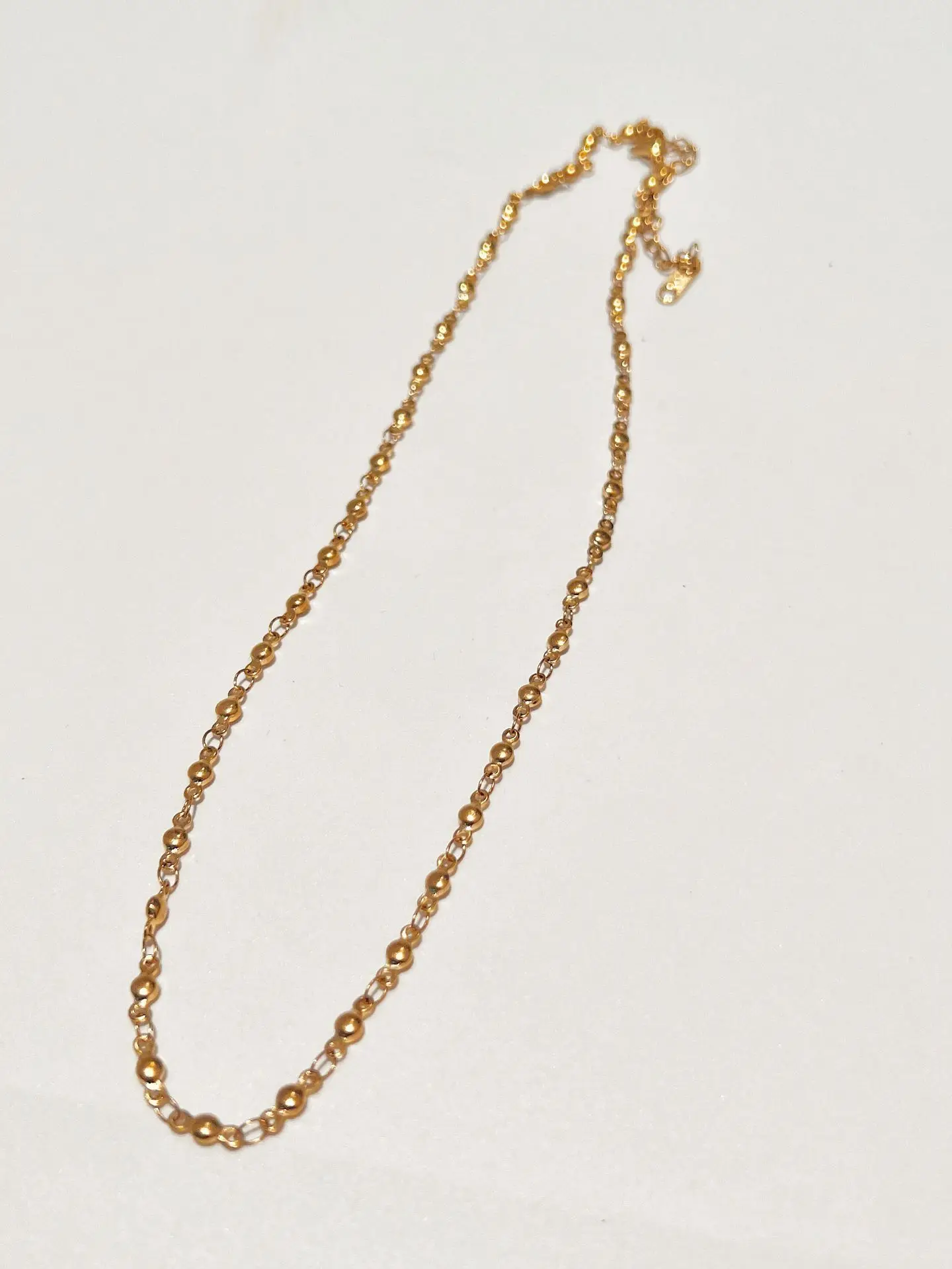 Vintage Edelstahl Ersten Halskette für Frauen Dainty Zirkon Intarsien Brief Choker Halskette Mode Schmuck Collier Femme – Detail 12