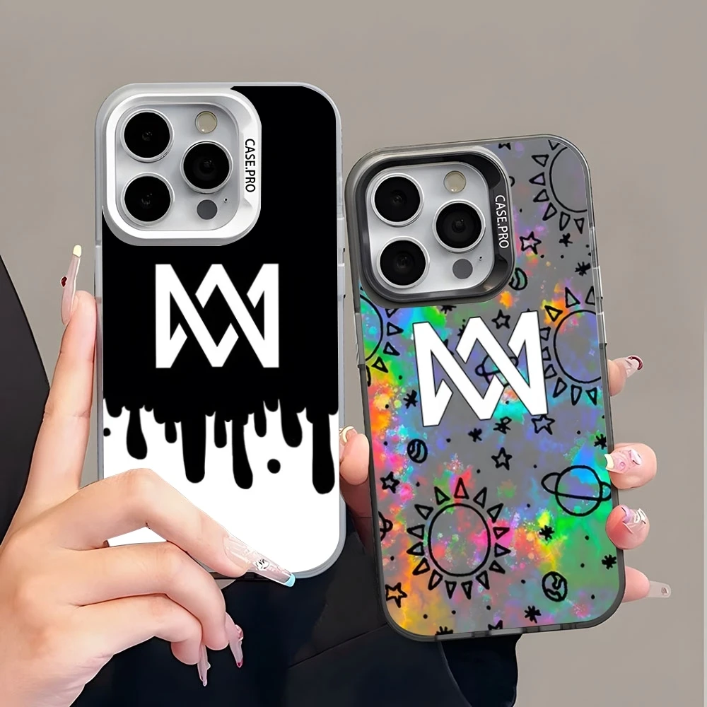 Singers Marcus And Martinus Loog Phone Case Colored Silver Trendy Phone Case For IPhone 16 15 14 13 12 Pro Max 11 2024 Fashion C