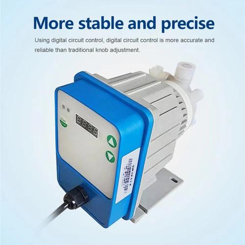 Imagen 2 del producto Minibomba Dosificadora de Ácido y Álcali, Bomba de Diafragma Electromagnética, Bomba de Diafragma Eléctrica Pequeña, Bombas Dosificadoras para Tratamiento de Aguas Residuales