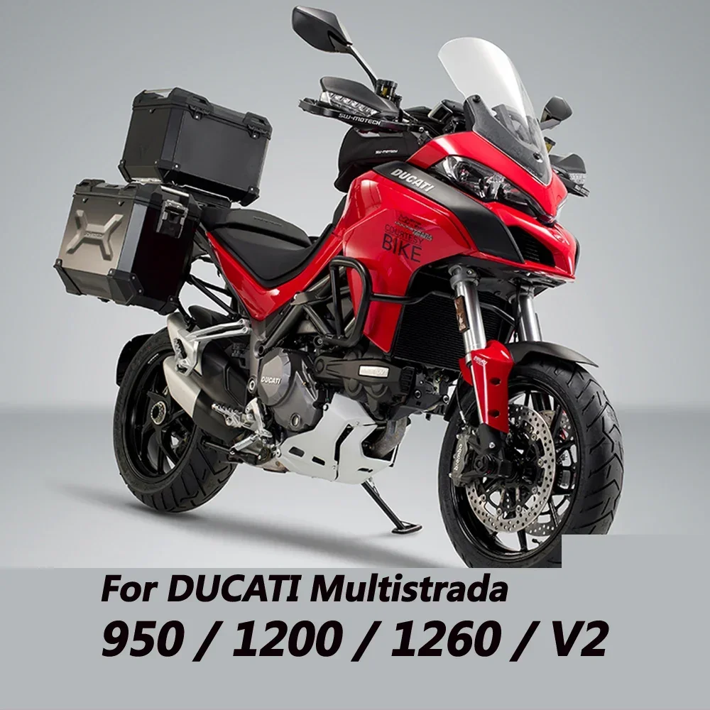 مصد حماية الجسم مصد حماية المحرك قضيب تنافسي مضاد للسقوط لتعديل DUCATI Multistrada 950/1200/1260/V2