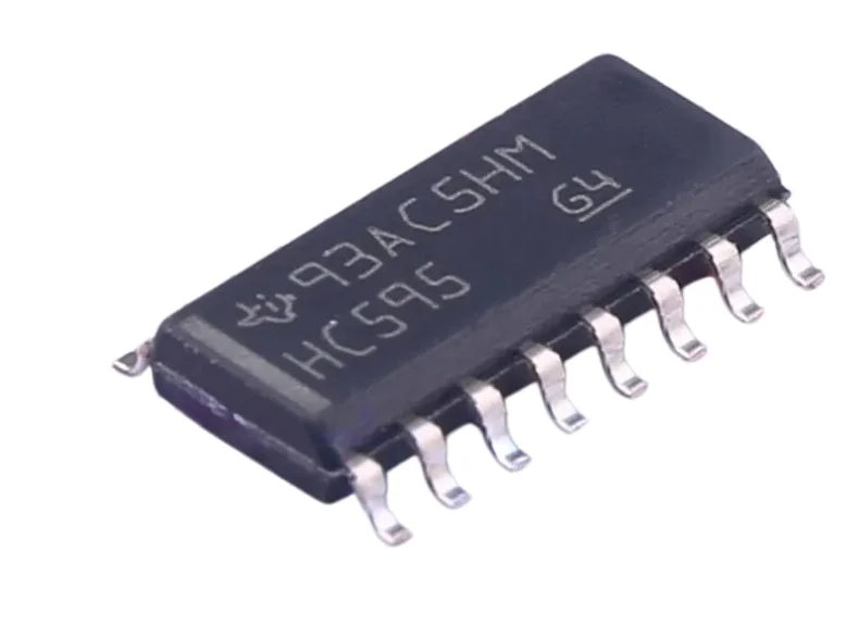 Original genuine SN74HC595DR SOIC-16 tri state output register 8-bit shift register