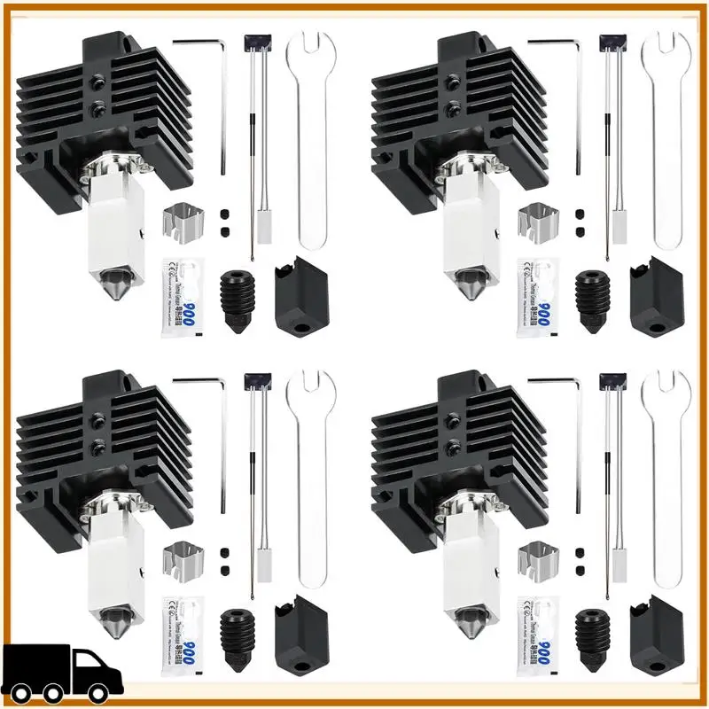 

A35M-4X Модернизированный комплект Hotend для 3D-принтера Bambu Lab P1S/P1P с нагревательным блоком, нагревательным блоком, сопло из закаленной стали, термомистор