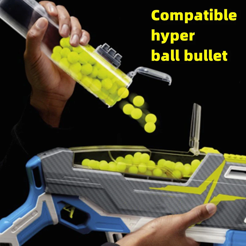 400 Mixed Colors Balls for Nerf Hyper, 14mm Refill Darts, Toy Gun Ammo, Soft TPE Bullets, White Ball Glow in the Dark