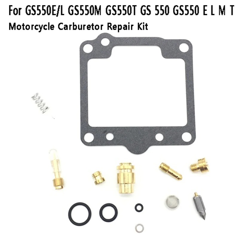 4Set Motorcycle Carburetor Repair Kit Gasket For Suzuki GS550E/L GS550M GS550T GS 550 GS550 E L M T