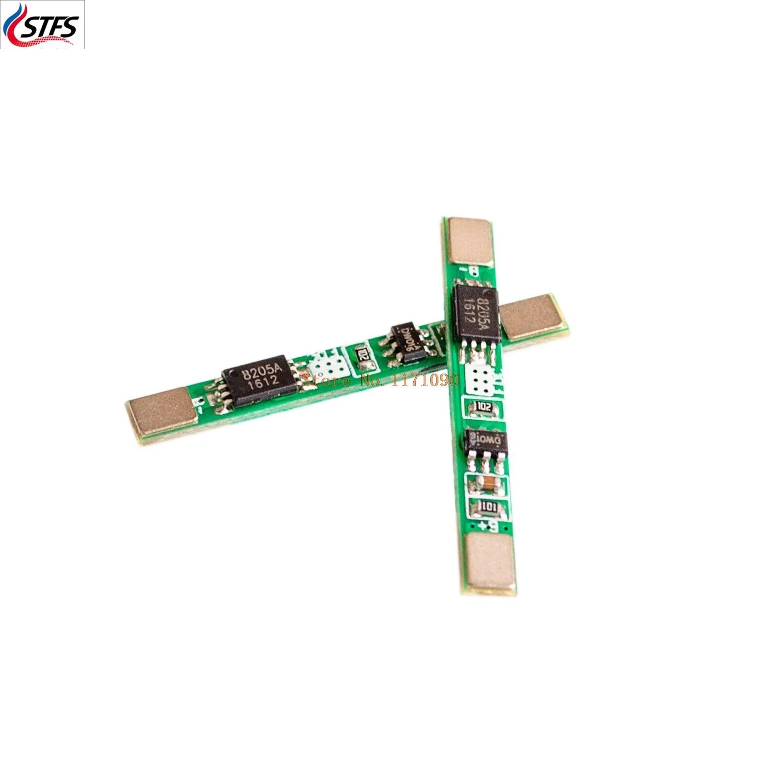 1S 3.7V 3A li-ion BMS PCM battery protection board pcm for 18650 lithium ion li battery