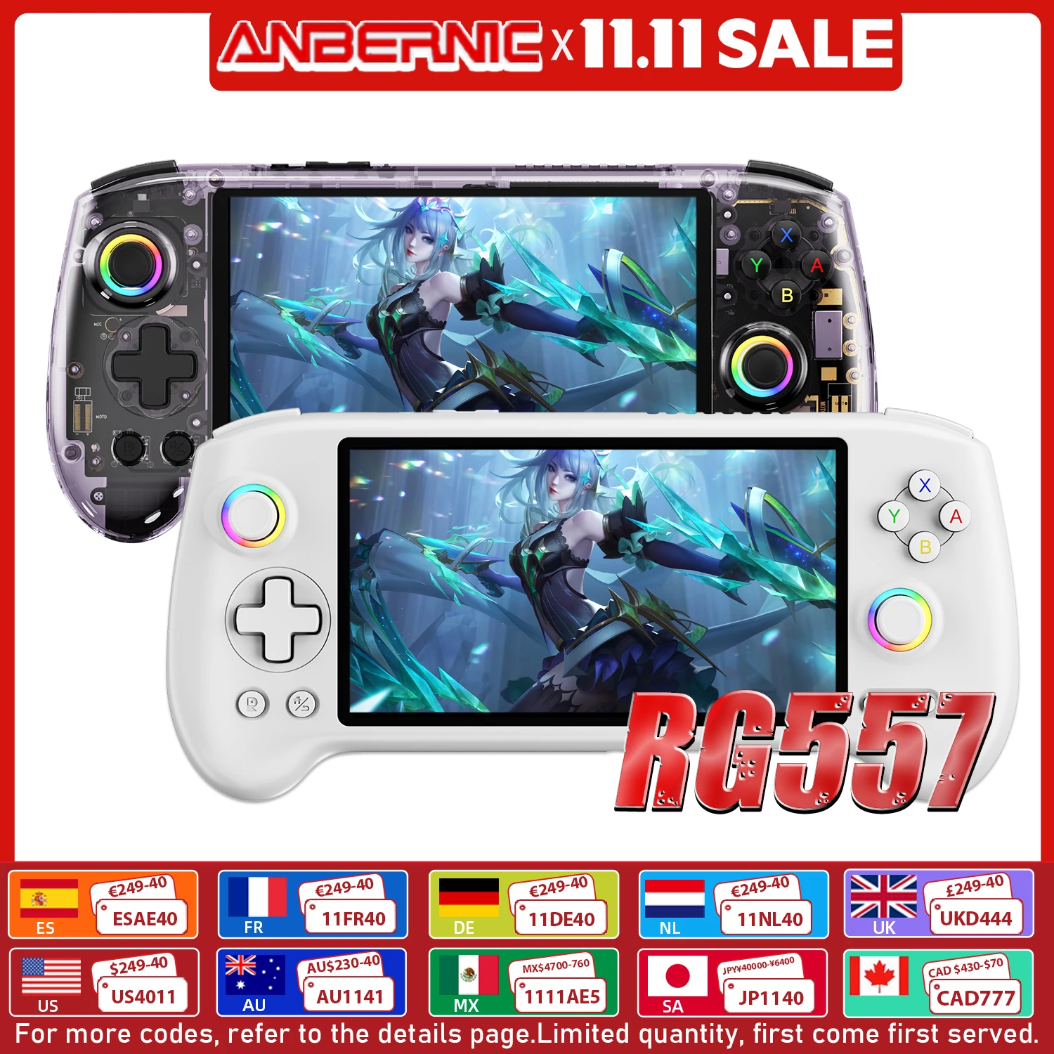 ANBERNIC RG35XXSP Console di gioco portatile Flip sistema Linux 64G 3.5 ''schermo IPS supporto HDMI-TV-Out Streaming con interruttore Hall