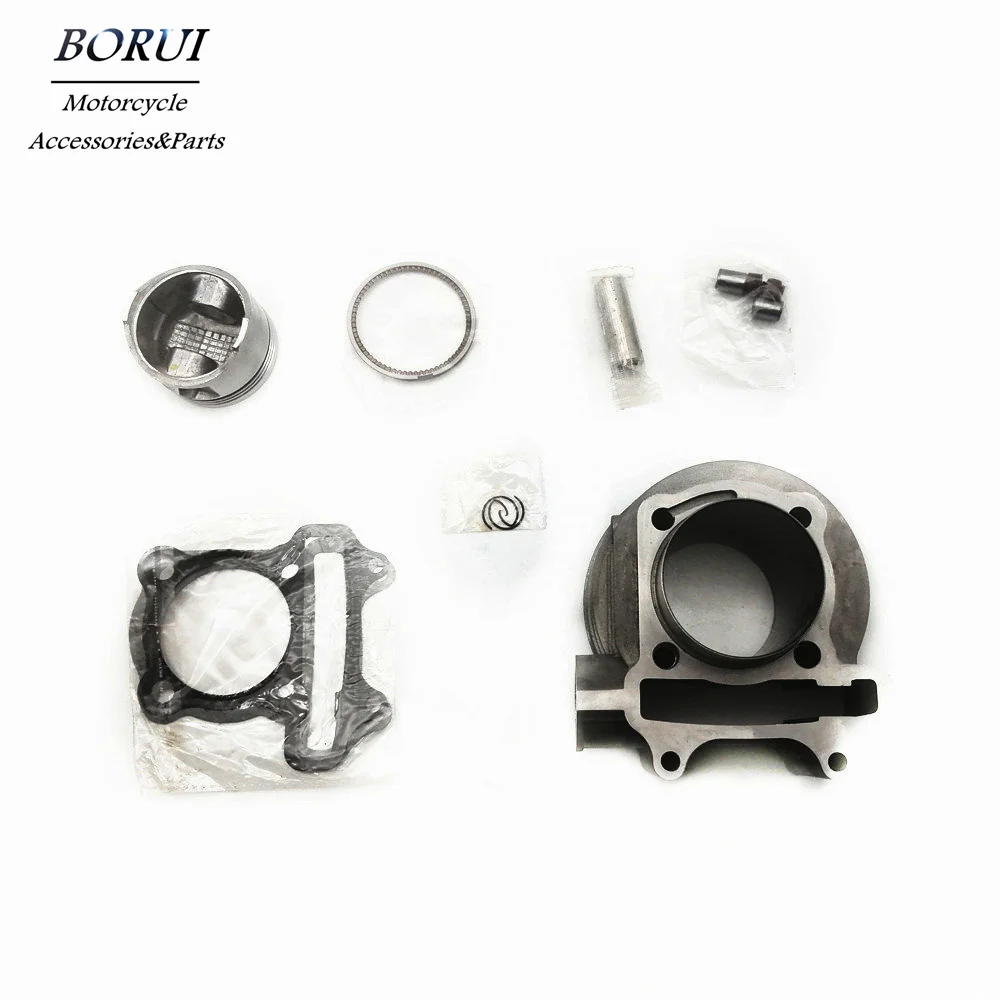 

Motorcycle Performance Parts 58.5mm Big Bore Engine Cylinder Kit Piston Ring Set For GY6 125CC To 175CC Moped Scooter ATV Bike