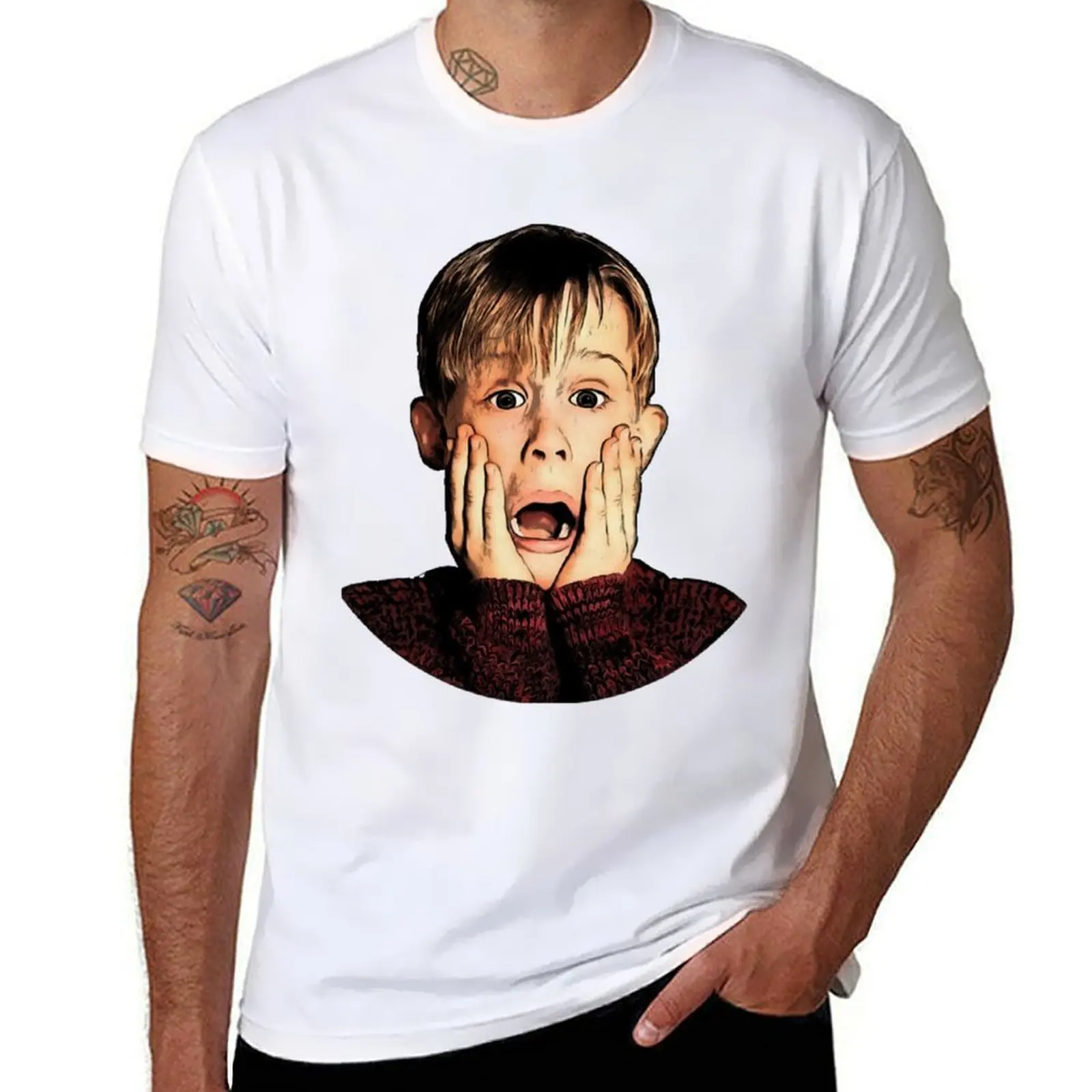 

Home Alone T-Shirt graphic t shirts for man t shirts for man slim fit T-Shirt