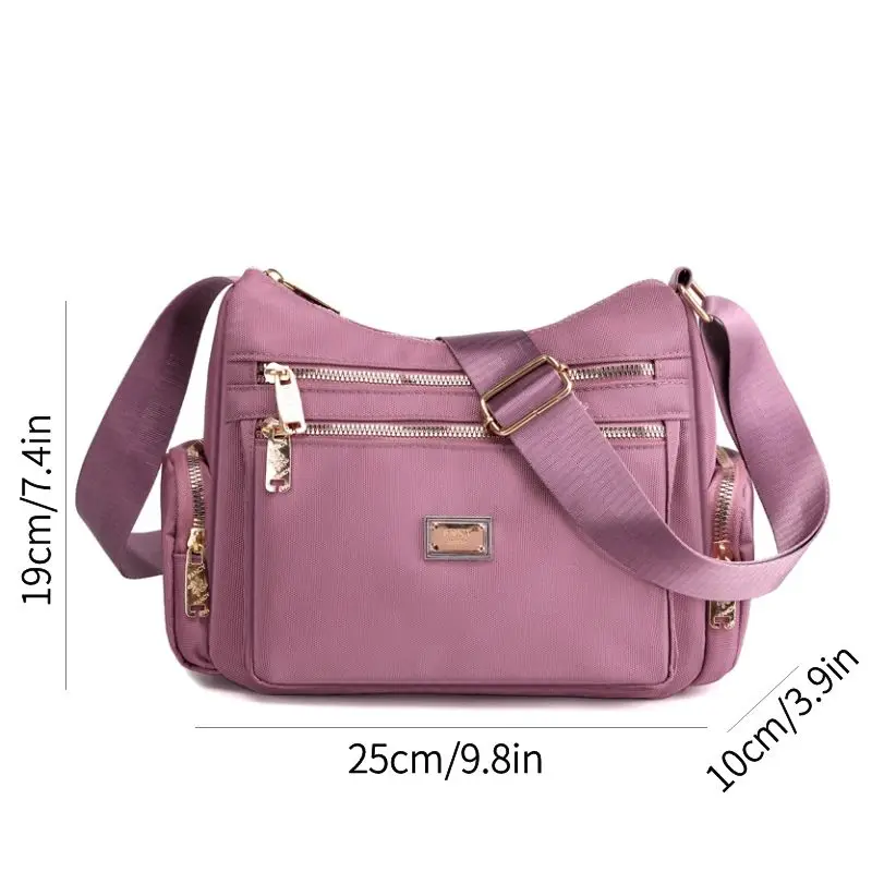 Shoulder Bag Crossbody Bag for Woman Messenger Bags Waterproof Nylon Ladies Handbag