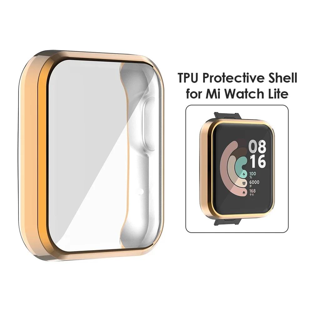 Screen Protector Case Full Cover for Xiaomi Mi Watch Lite / Redmi Watch 3 2 Lite Active