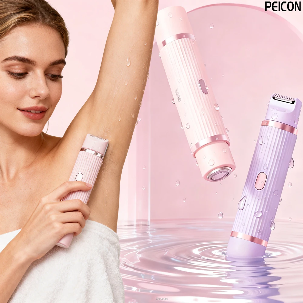 Rasoir électrique indolore pour femmes, épilateur Portable pour tout le corps, soins de la peau, dispositif de rasage impeccable