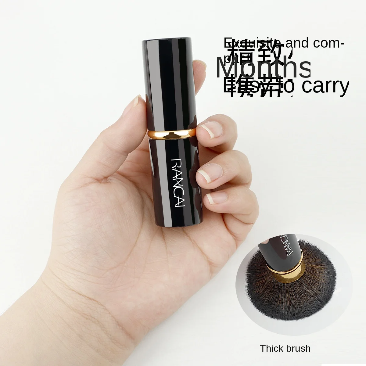 Pro Retractable Soft Makeup Brush Cosmetic Adjustable Face Powder Brush Kabuki Brush TOP Quality view 3