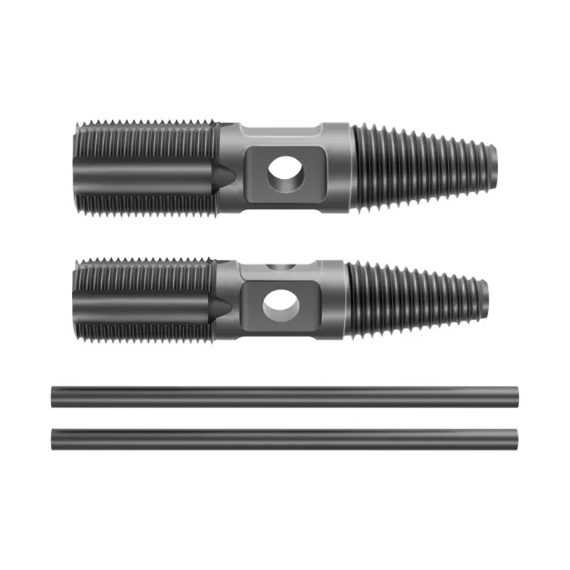 BAOLIAN Beschädigter Schraubenausdreher, doppelköpfiger Schraubenausdreher, Bohrer-Set, Wasserrohr, Bolzen, Schraube, Ventil, Gewinde, Reparatur-Entferner, Werkzeug