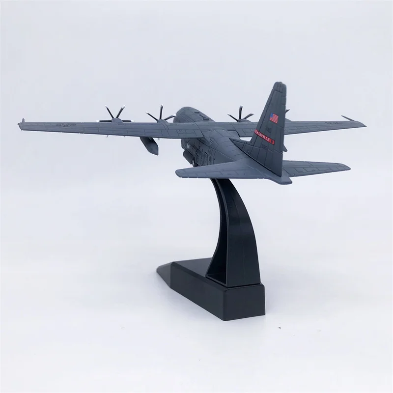 1/200 Scale Military Model AC-130 C130 Gunship Ground-attack Aircraft Fighter Diecast Metal Plane Model Toy For Boys Toys