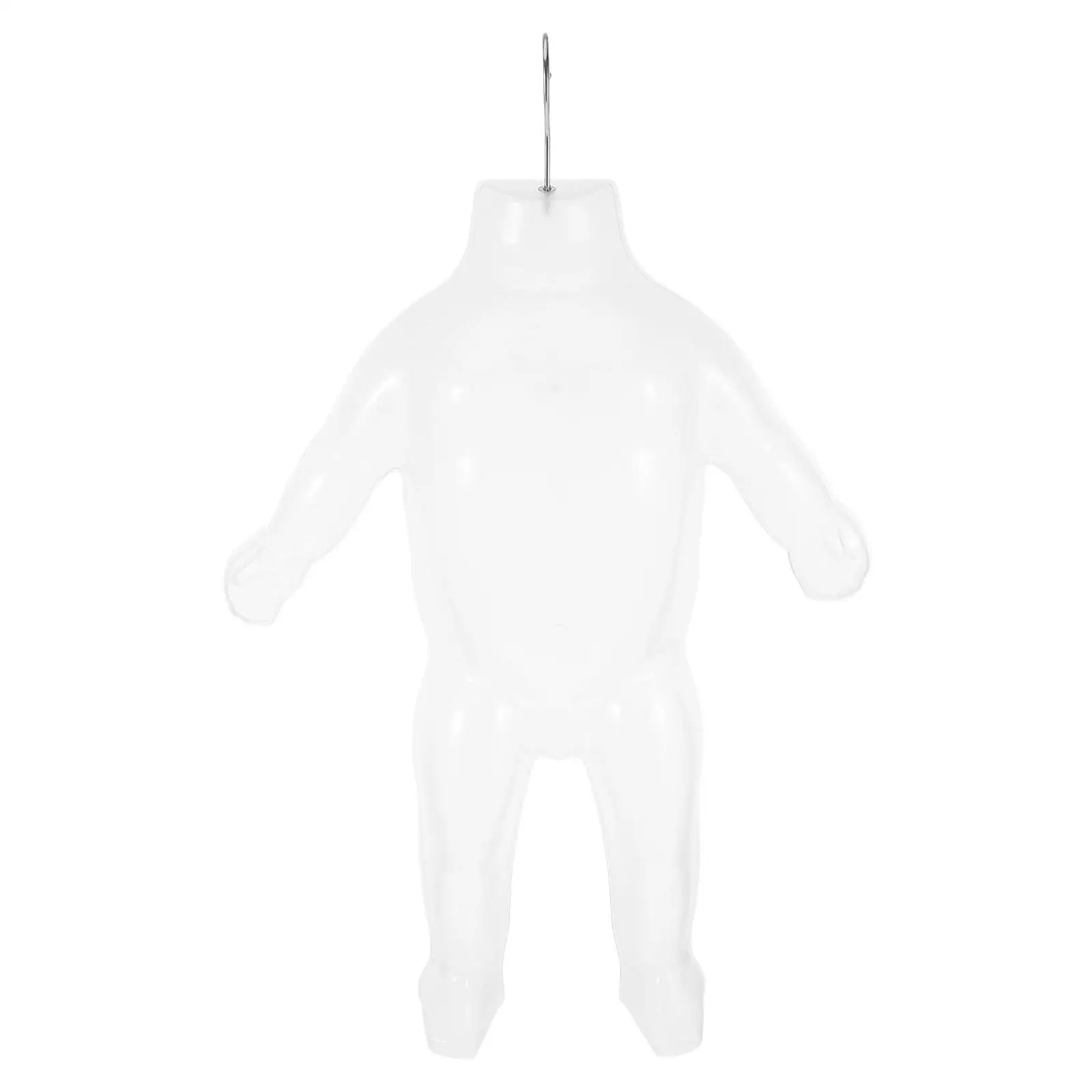 

Child Mannequin Plastic Form Hanging Dress Stand Kid Size Full Body Clothing Display Hanger Lightweight
