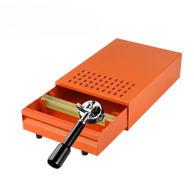Stainless steel drawer type slag box, coffee powder slag box