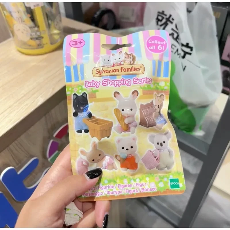 シルバニアファミリー Ternurines 女の子のおもちゃガールフィギュア子供のおもちゃキャリコクリッターズアニメかわいい赤ちゃんショッピングフェスティバルブラインドバッグ