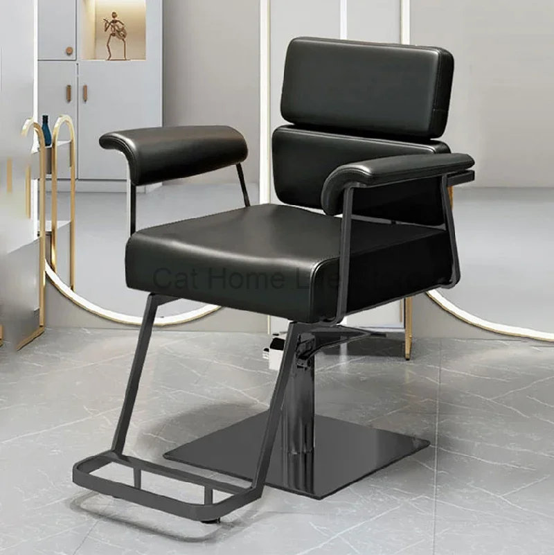 

Makeup Hairdressing Salon Chair Luxury Professional Shampoo Swivel Barber Chair Beauty Bancada Para Barbearia Salon Furniture