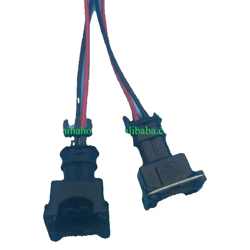 EV1 282762-1 2pin Nozzle Ignition Coil Water Temperature Sensor wire harness Plug connector 282189-1