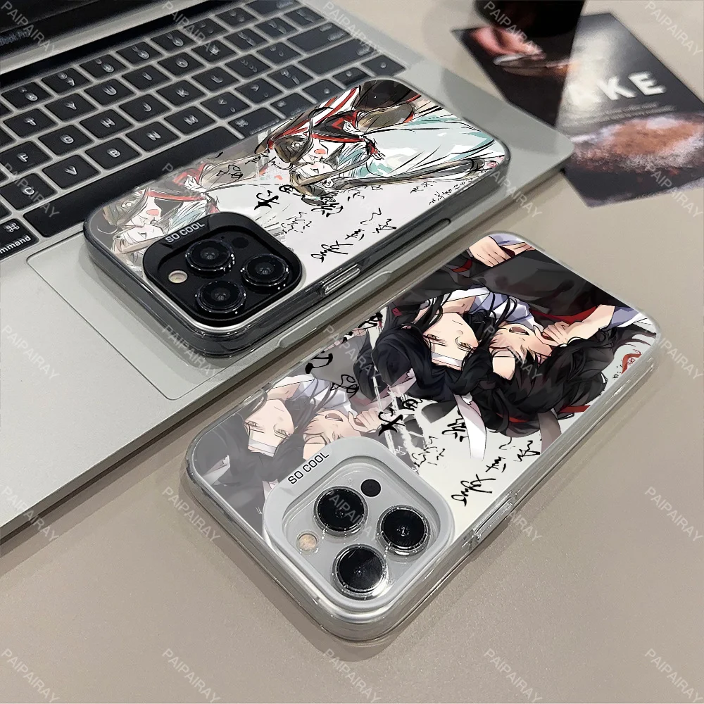 أنيمي مو داو زو شي لسامسونج غالاكسي S20 23 24 25 30 32 34 35 FE زائد الترا جراب هاتف شل حماية الغطاء الخلفي IMD