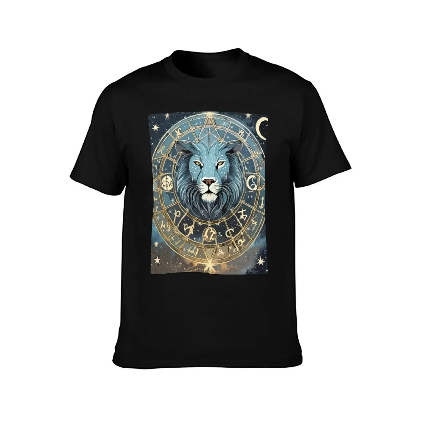Celestial Constellations: Zodiac Signs Unveiled T-Shirt Basic Crew Neck Short Sleeve Top T-Shirt