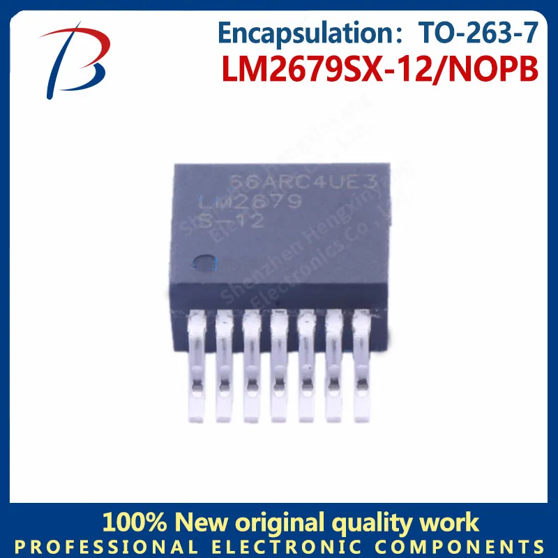 10PCS LM2679SX-12/NOPB package TO-263-7 12V 5A switching regulator LM2679