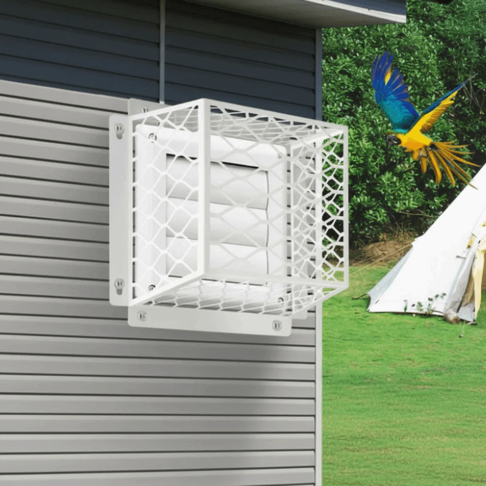 Weatherproof Outdoor Vent Cover Stainless Steel Rustproof Protective Cap Wear-Resistant Universal Fit Vent Guard