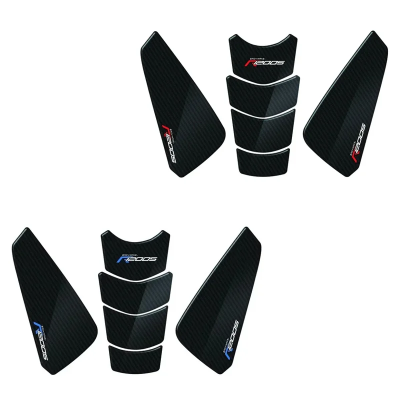 Motorcycle body fairing sticker Tank Pads Gas Knee Grip Traction Sticker Protector Fit For R1200 S R1200S 2007-2010 2009