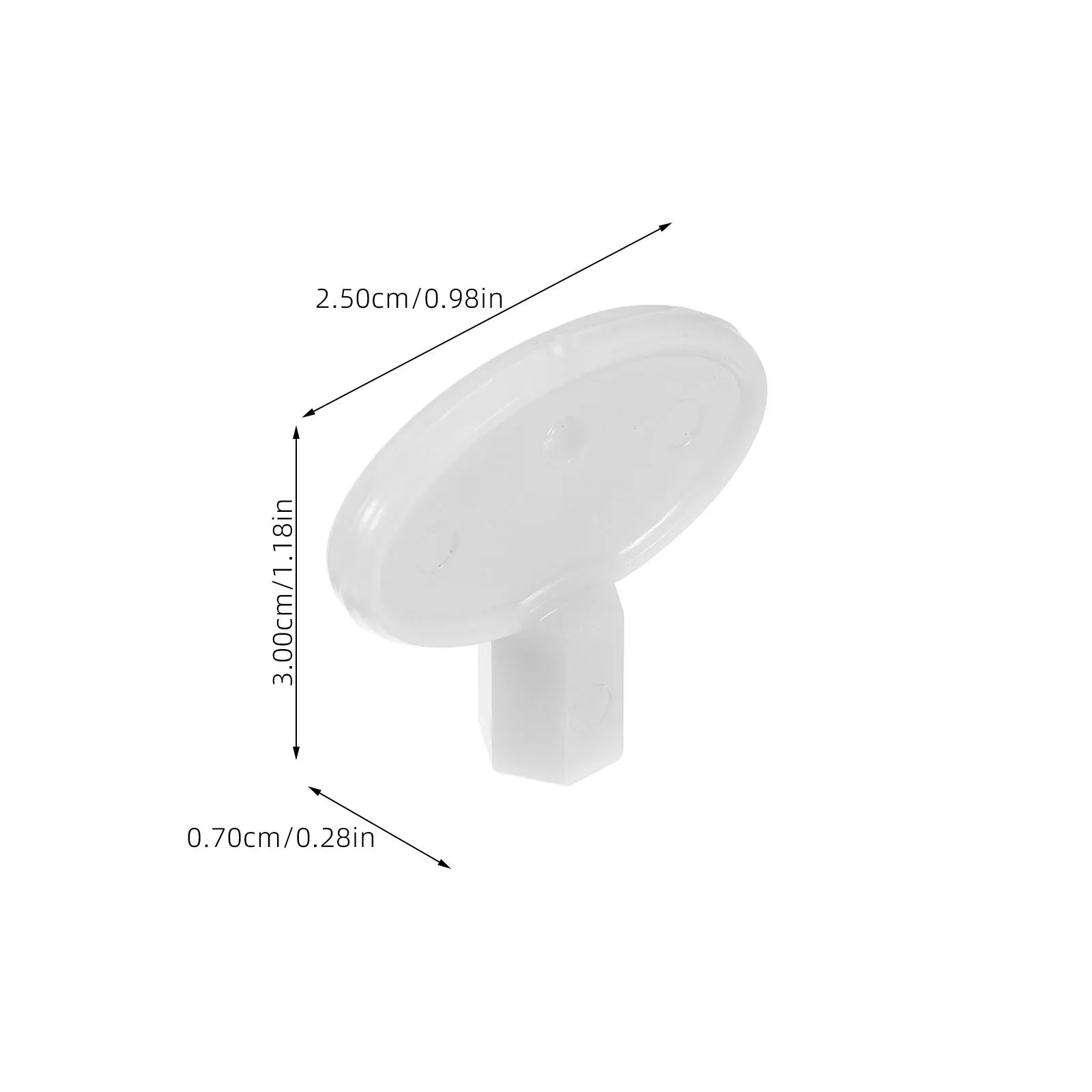 Universal Toilet Paper Dispenser Key Replacement Tissue Dispenser Key for Commercial Use Durable Plastic Paper Towel Holder