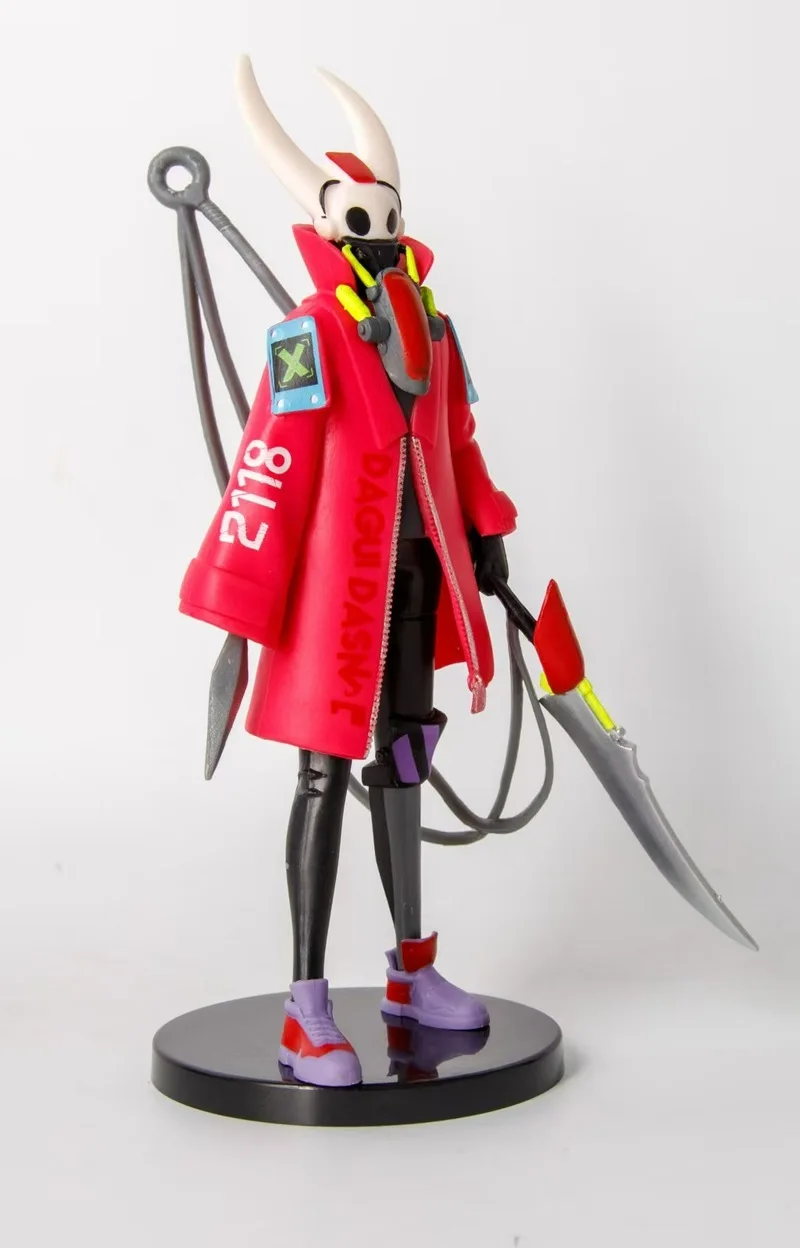 Nieuwe spelaccessoires Sociale jongen Hollowknight Collectible Model Desktop Case Toy Display Gift Action Figure Robot Toy