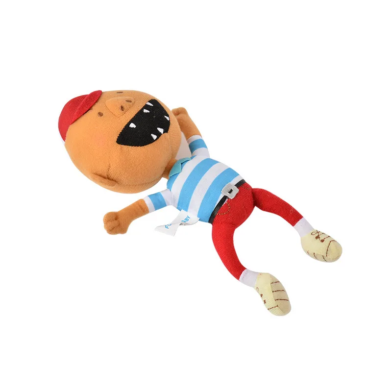 Personagem dos desenhos animados jeff engraçado boneca pequeno brinquedo de pelúcia mão fantoche agarrar máquina boneca presente aniversário das crianças para amigos