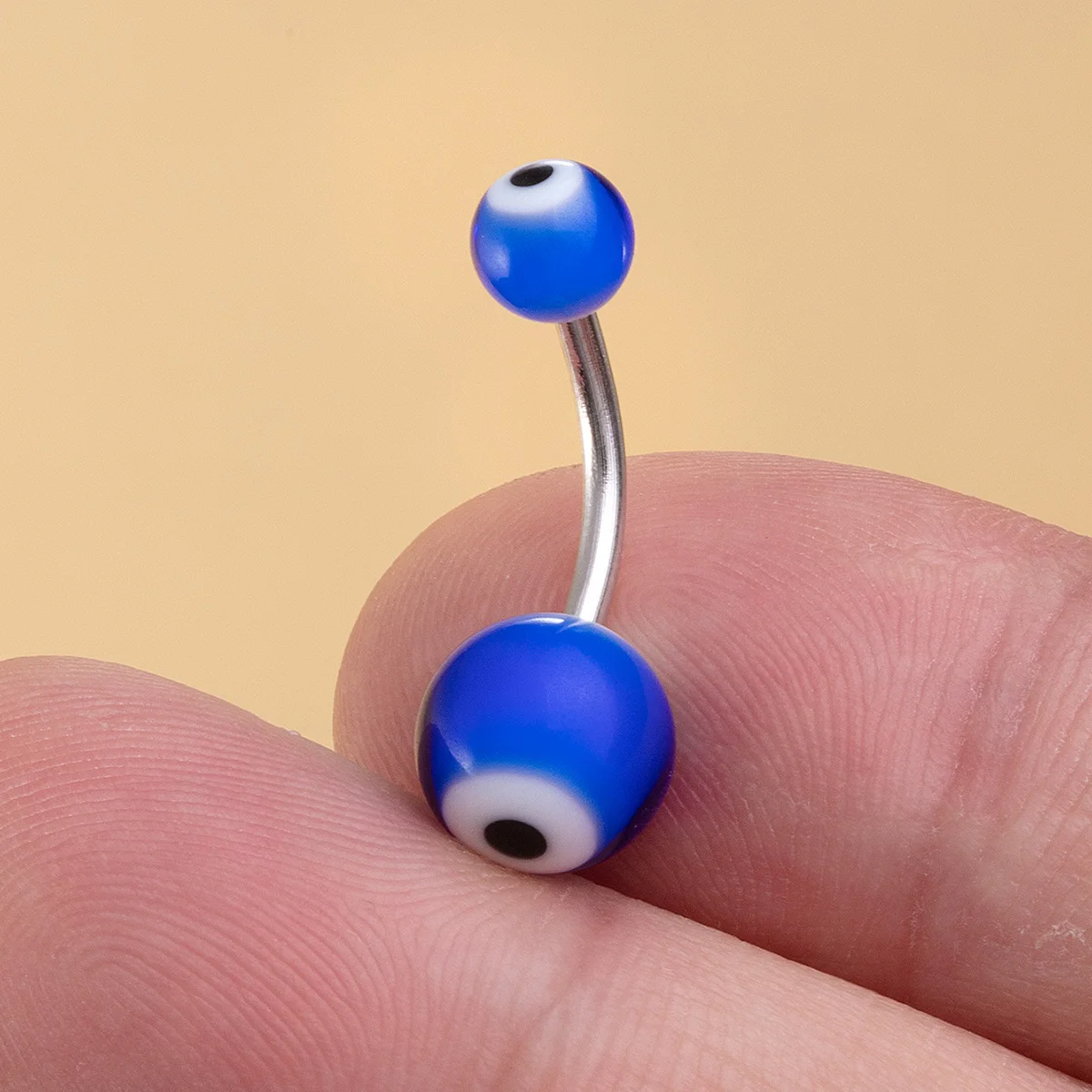 Colorful Acrylic Ball Belly Button Rings Set, 50-100pcs