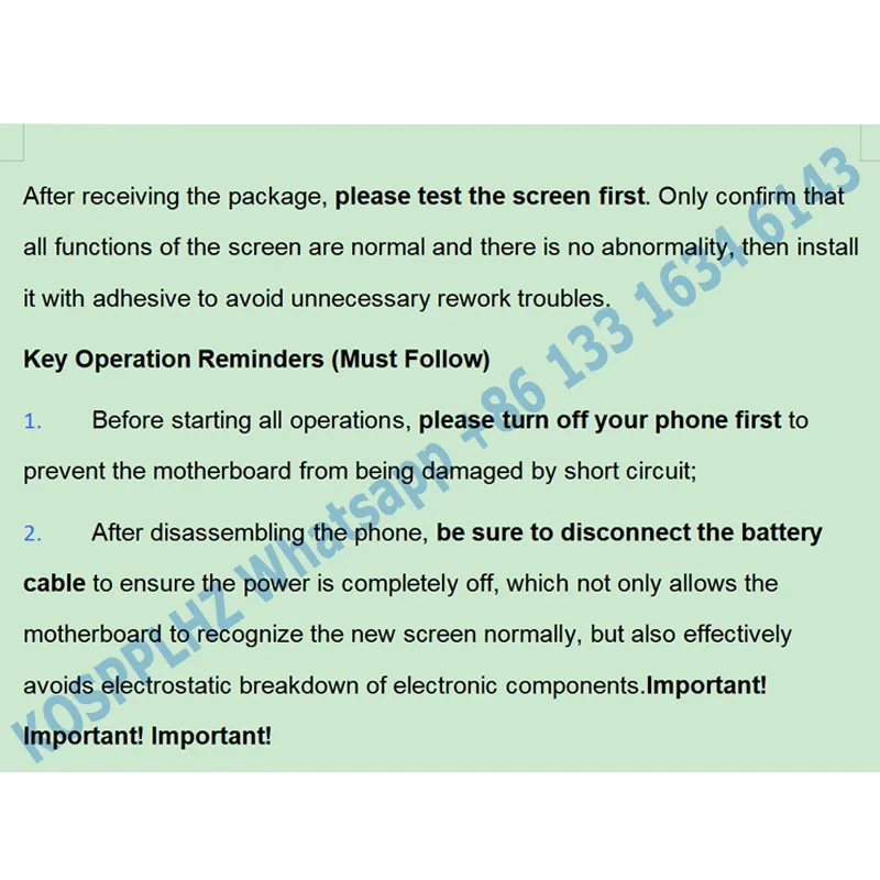 Display LCD Touch Per Oukitel C59 / C60 – Kit Sostituzione Con Strumenti - 4