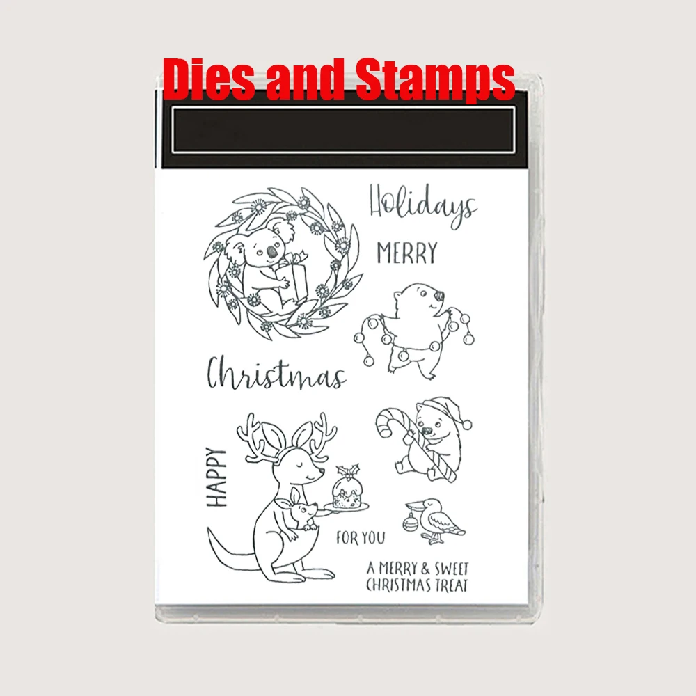 September-Dezember 2026 Neue Stempel-Kollektion Weihnachtsbaum Kürbis Herbst Winter Weihnachten für Scrapbooking DIY Basteln