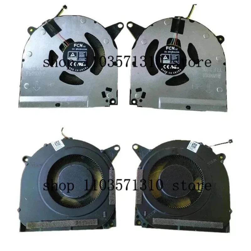 Cooler For Lenovo Legion R9000X Y9000X 2021 S7-15ACH6 New Original Laptop CPU GPU Cooling Fan 5V 12V