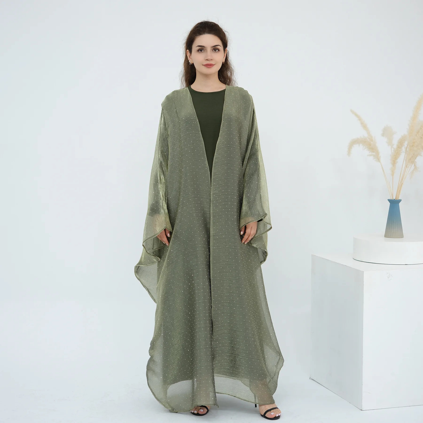 

Eid Diamond Abaya Women Party Cardigan Kaftan Jalabiya Muslim Dubai Vestidos Largo Ramadan Morocco Caftan Long Robe Abayas 2026