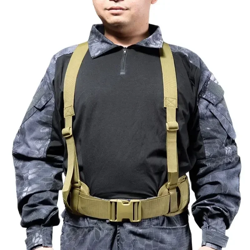 Molle tático cinto militar do exército especial 1000d cinto de náilon masculino conveniente cinto de combate eas em forma de h macio acolchoado ajustável