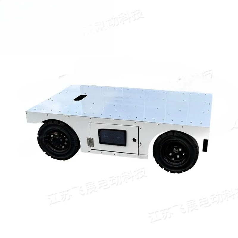Intelligent double-turn single-drive CAN communication logistics turnover R & D handling low-speed teaching wire-controlled cha