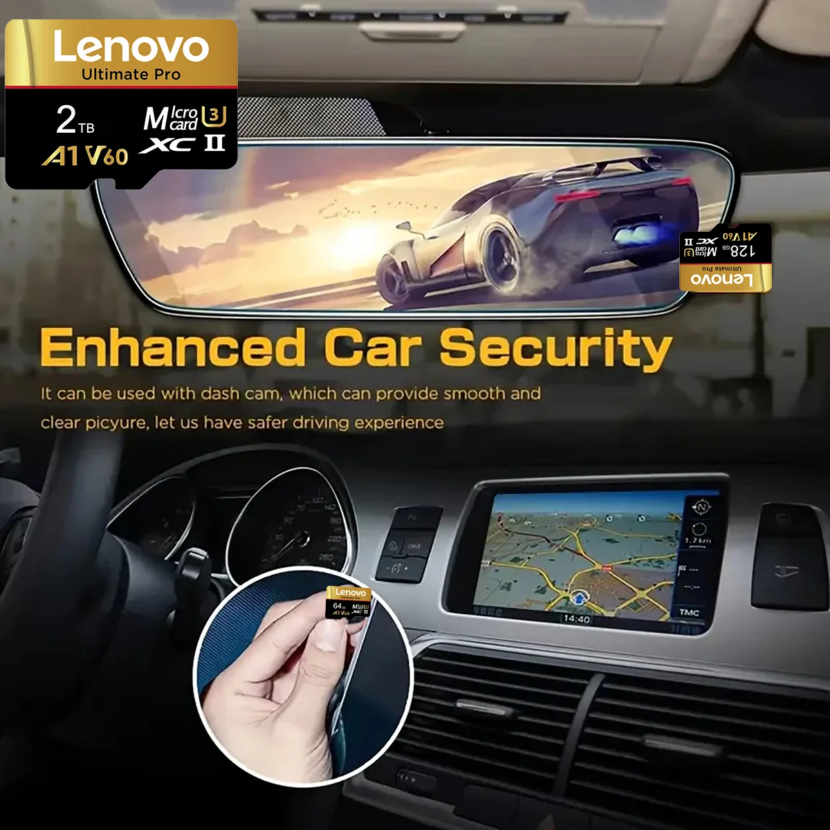 بطاقة ذاكرة لينوفو الأصلية SD 2 تيرا بايت 1 تيرا بايت بطاقة مايكرو SD صغيرة 512 جيجا بايت 256 جيجا بايت مايكرو تارجيتا بطاقات SD 128 جيجا بايت لنينتندو سويتش كارت SD #2