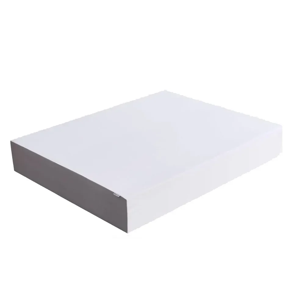 Double mattress, memory sponge and Plush-Feel, perfect for side sleeping, 10 inches, white and grey Mattresses