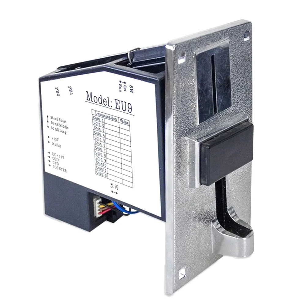 EU-9 Electronic Coin Acceptor Coin Selector Multiple Mechanism Arcade Plating Panel Ruble exclusive