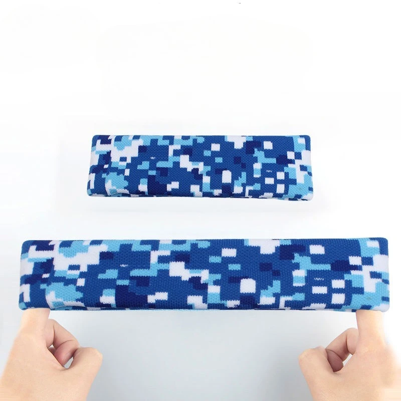 

3 Pack Sports Headbands Stretchable Sweat Wristbands for Men Women Running Tennis Workout Fitness Accessories Sports Safety