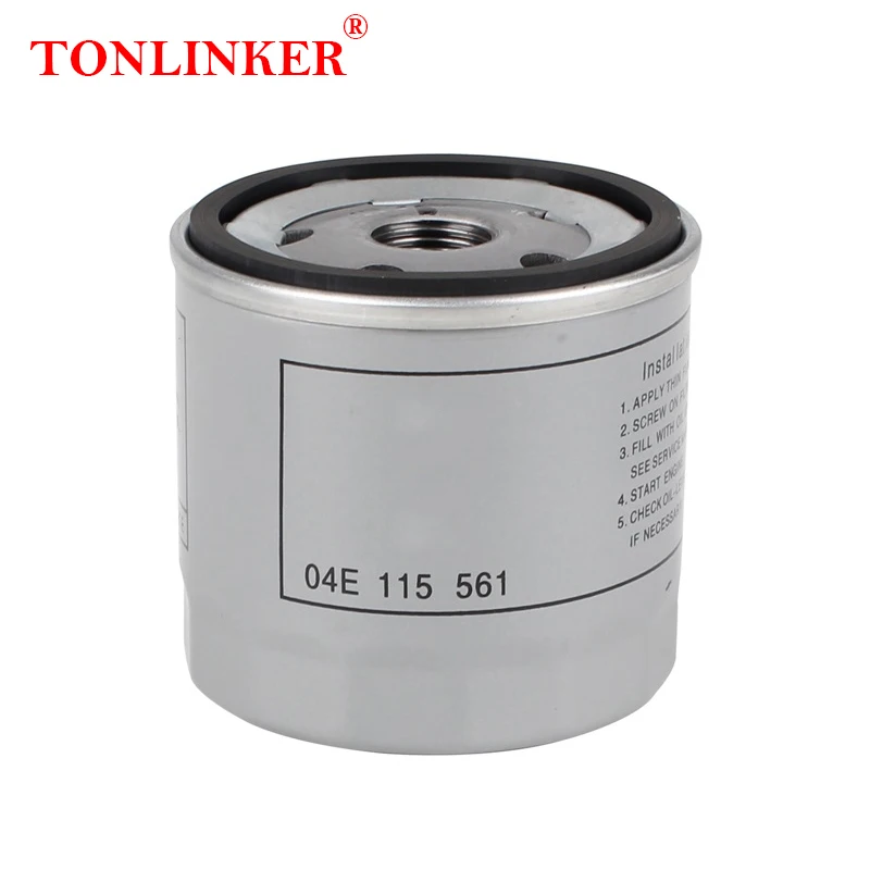 TONLINKER Oil Filter 04E115561 For VW Volkswagen UP up! 2012-2017 2018 2019 2020 1.0 TSI GTI 04E115561H Car Accessories Goods