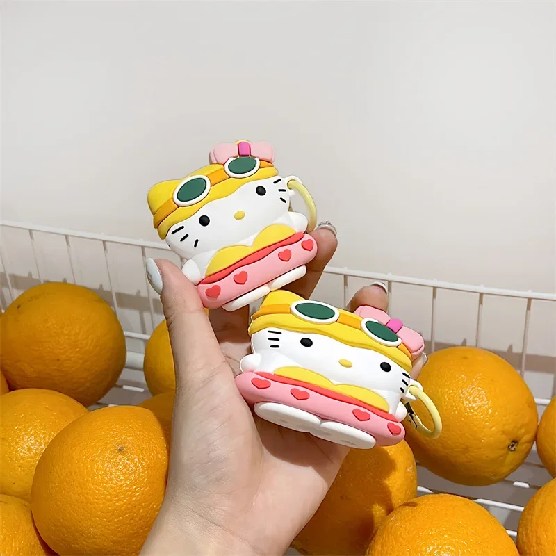 

Hello Kitty For Airpods Pro 2 Case,Swimming Hello Cat Case For Airpods Pro,Soft Silicone Earphone Cover For Airpods 3 Case